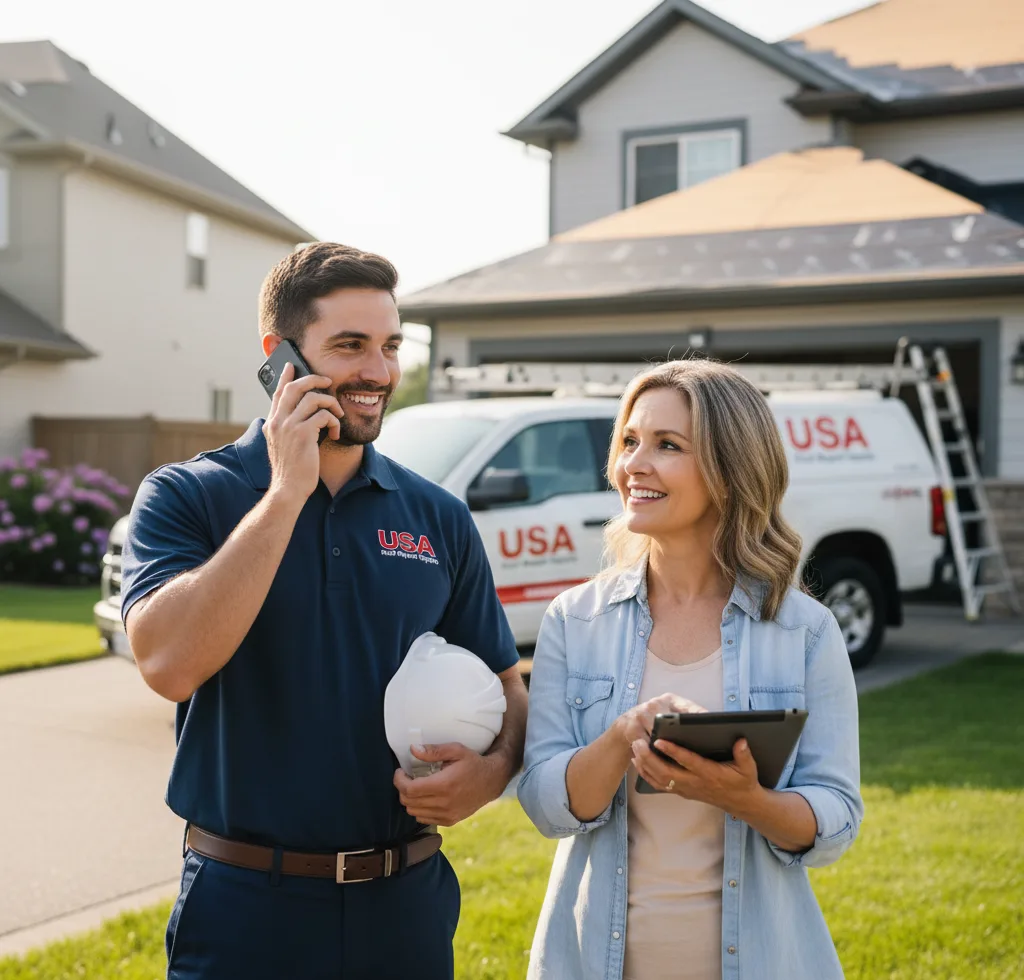 USA Roof Repair Experts customer support in Eagle Point